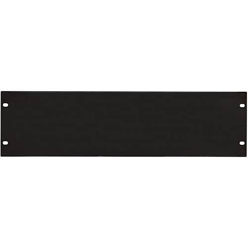 avsl Adastra 3U 19" Rack Mount Blanking Panel, Steel, Black (853.018UK)